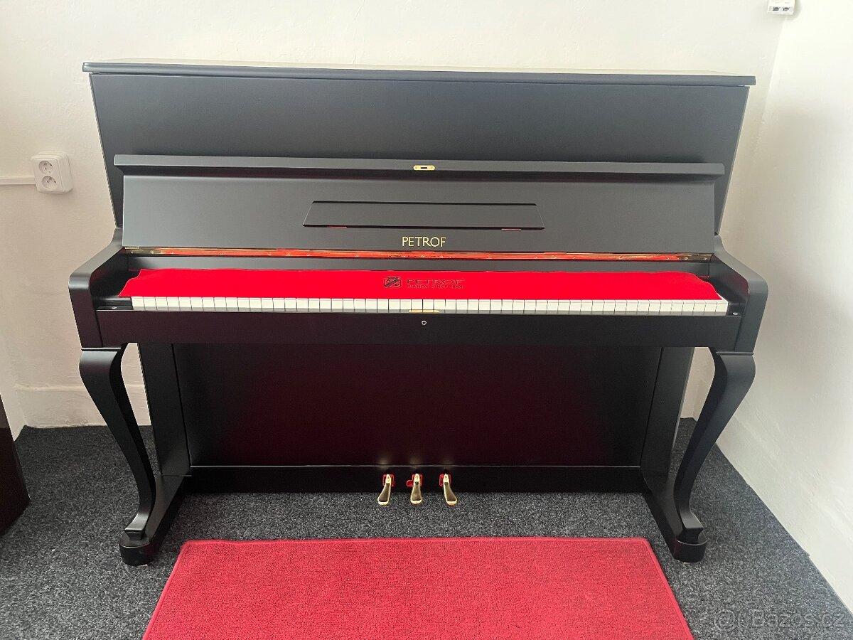 Piáno,pianino Petrof 115 chippendale .Záruka a doprava