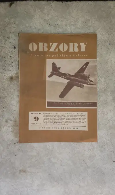 Časopis Obzory ročník II ,1946, číslo 9