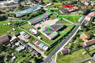 Prodej obchodního objektu, 1381 m², Zbraslavice