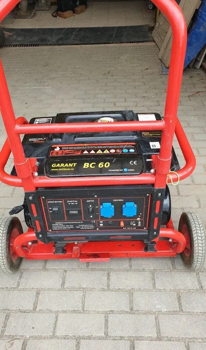 Elektrocentrálu BC 60 6kw