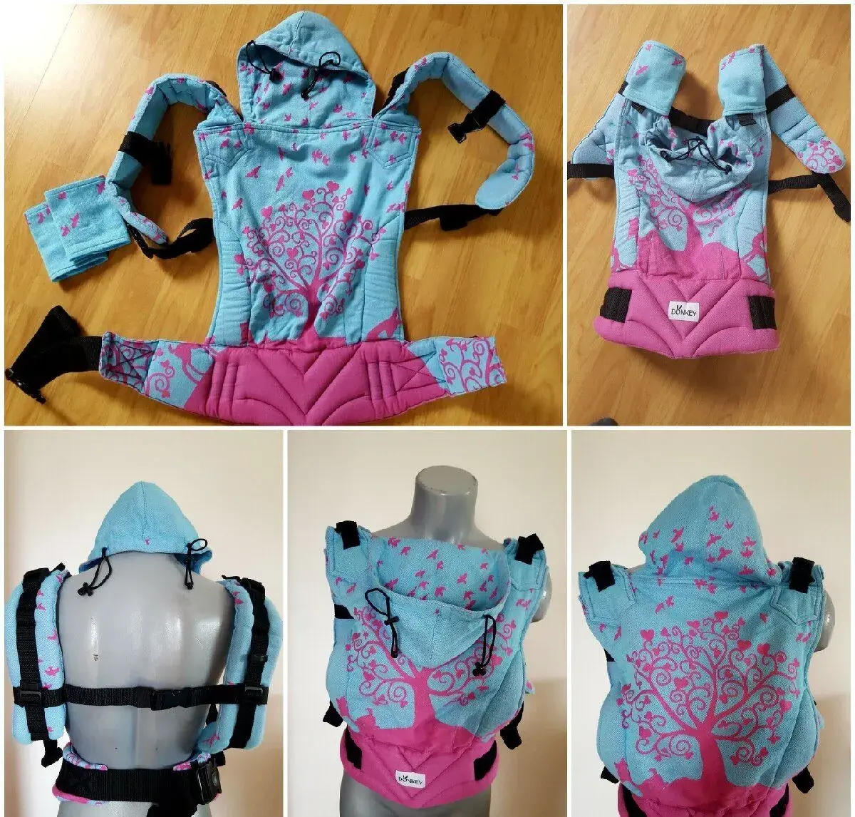 Ergonomicke nositko zn. Donkey, verze Toddler, od 1roku