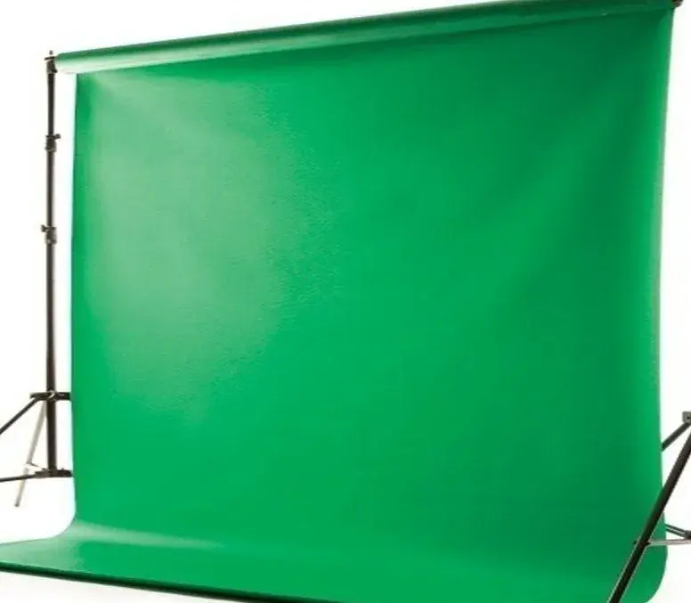 papírové klíčovací fotopozadí 370 cm široké - Chroma green
