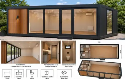 Modulární kontejner 7x3 m