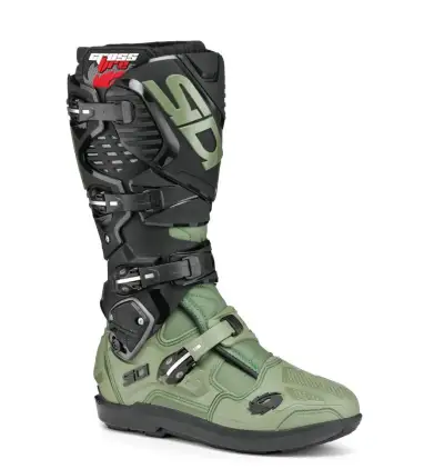 Sidi Crossfire 3 SRS Army/black akční cena