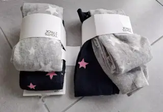 4 x nové punčocháče H&M, vel.122/128