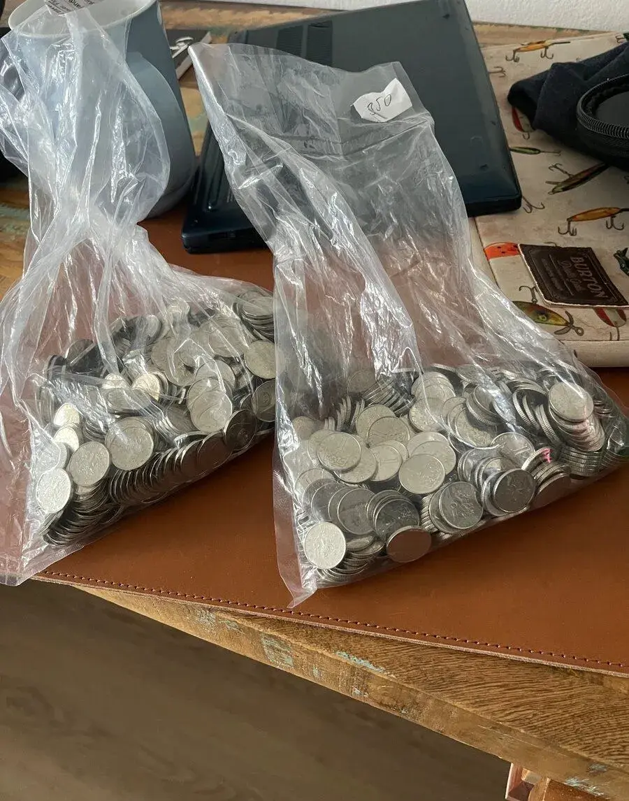 Mince, 1 a 2 kč