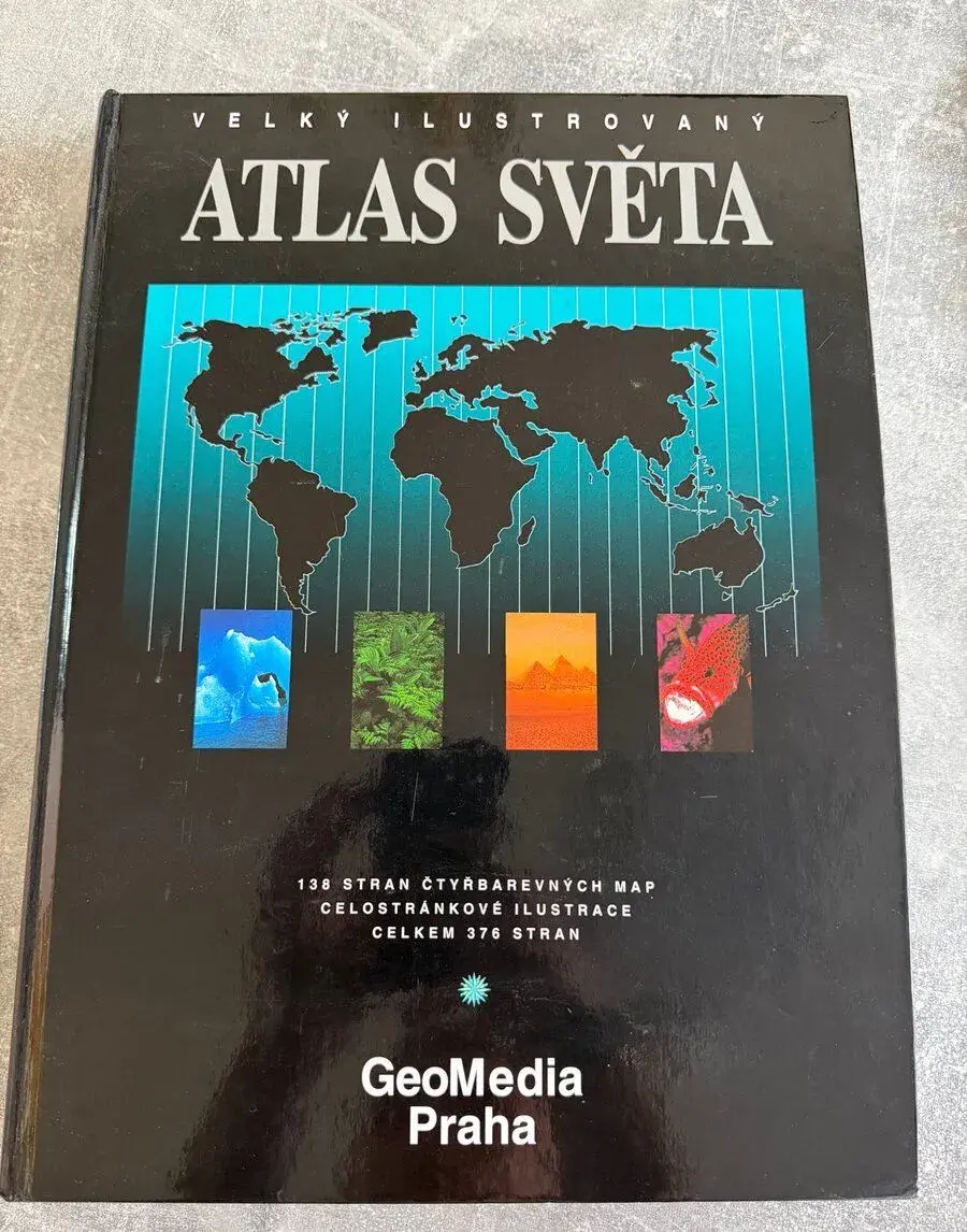 Velký ilustrovaný atlas světa (GeoMedia) - 376 stran