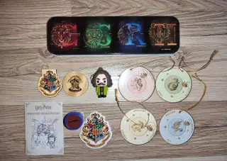 Harry Potter plechový penál + dárkové předměty Harry Potter