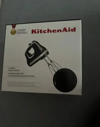 Ruční šlehač KitchenAid 5KHM5110EOB černý nový