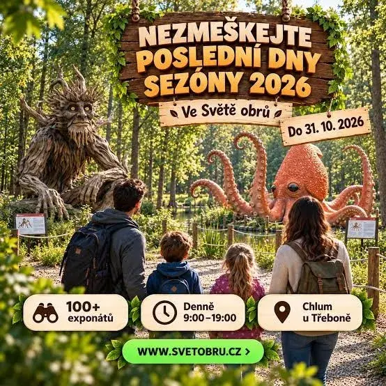 Svět obrů - 4 vstupenky