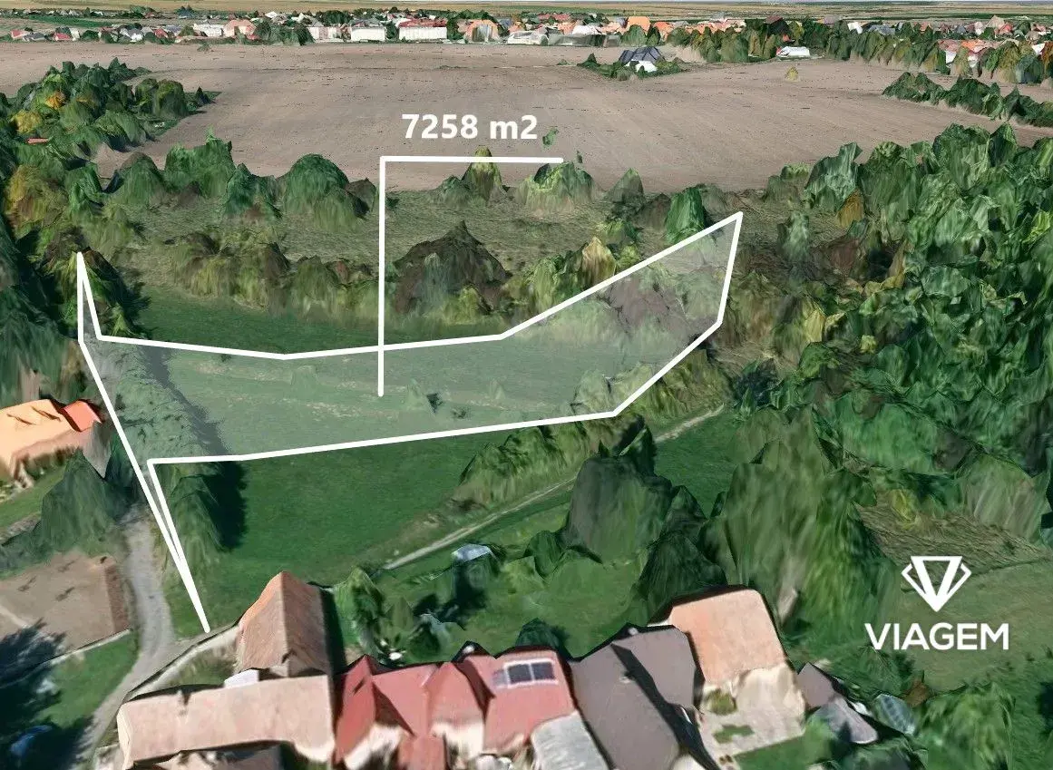 Zahrada 7 258 m², Podíl 25 % o výměře 1 815 m²
