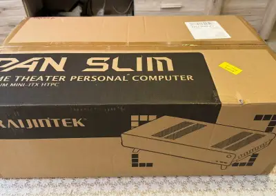 Raijintek PAN SLIM Silver–nová,nepoužitá,Mini-ITX HTPC/SFF