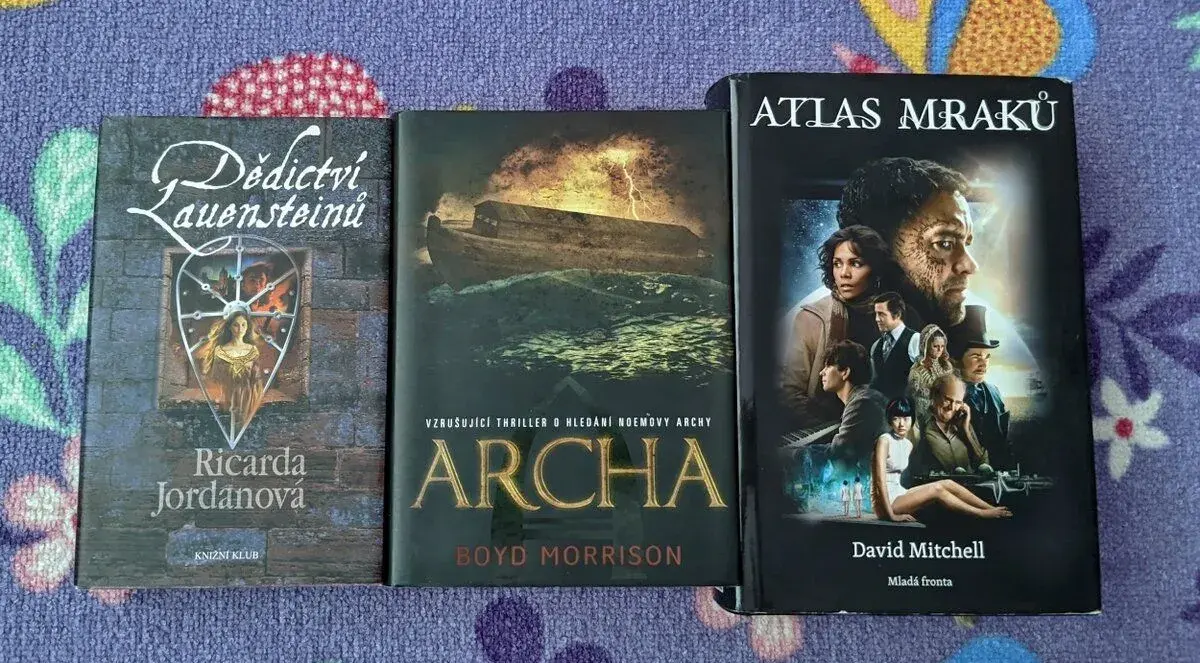 KNIHY - Atlas Mraků, Archa, Dědictví Lauensteinů