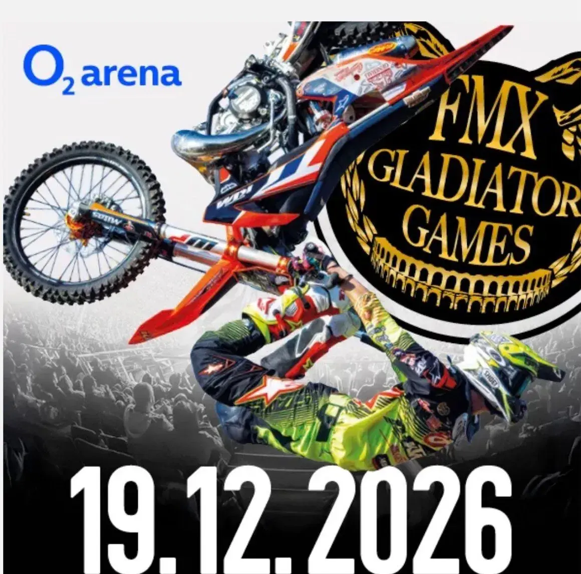 Klubové VIP - FMX Gladiator Games, 19.12.2026 - 13:30