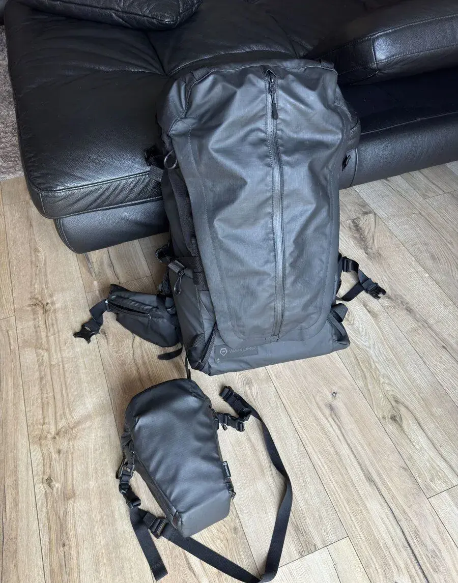 Fernweh Backpacking Bag M/L + Camera cube + Hrudní brašna