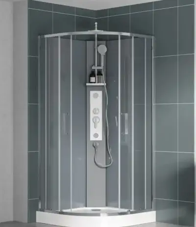 NOVÝ Sprchový box čtvrtkruh 90x90 SAT Project SATPROBOXS90