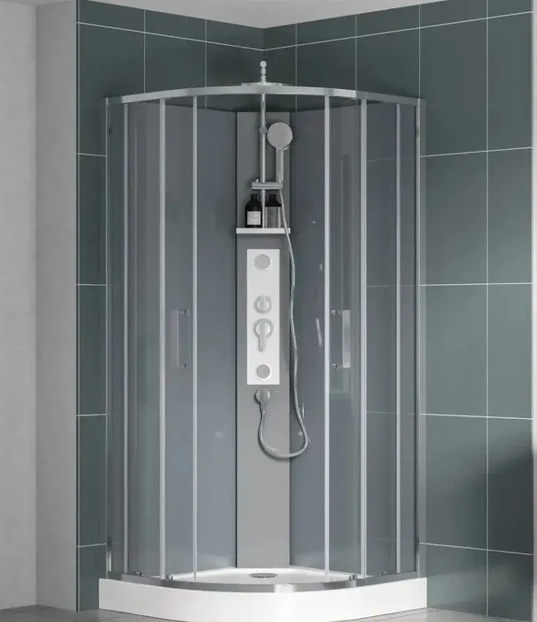 NOVÝ Sprchový box čtvrtkruh 90x90 SAT Project SATPROBOXS90