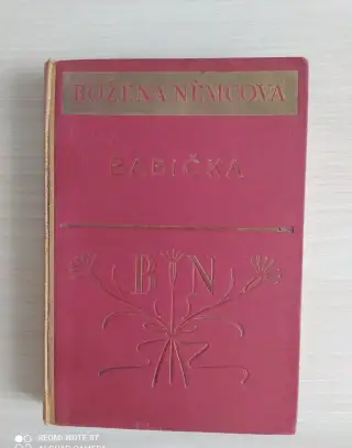 KNIHA "BABIČKA" z r. 1940