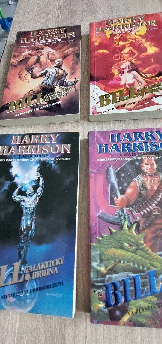 4x Harry Harrison - ,Bill,galaktický hrdina