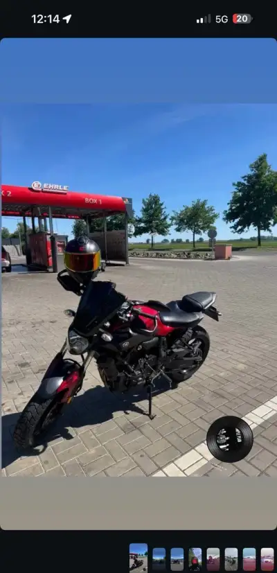 Yamaha mt 07 2016