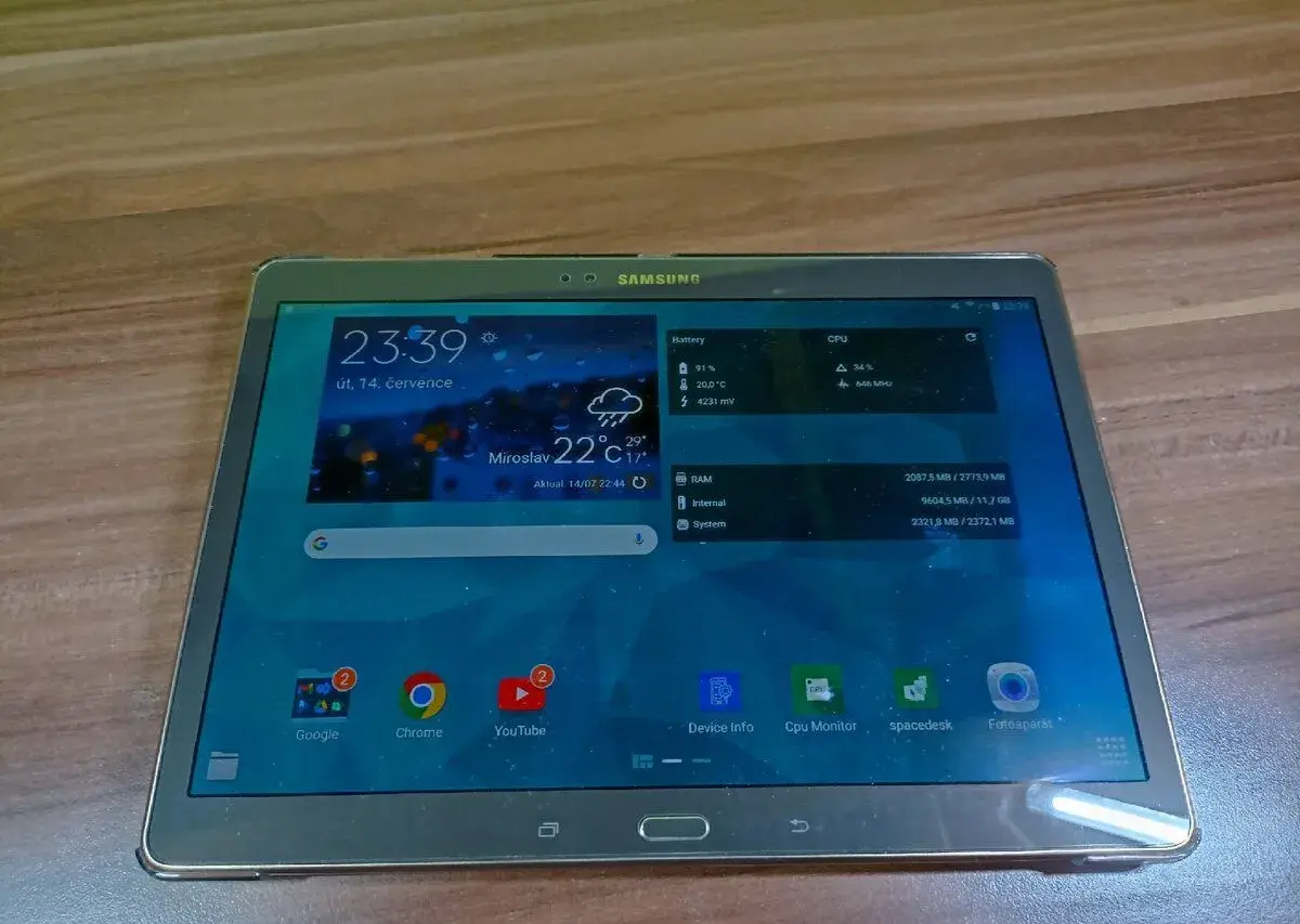 Tablet Samsung Galaxy Tab S (SM-T800)