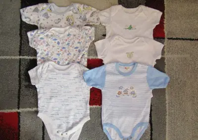 Body-trička krát.rukáv zn.Tesco,George vel.86/92