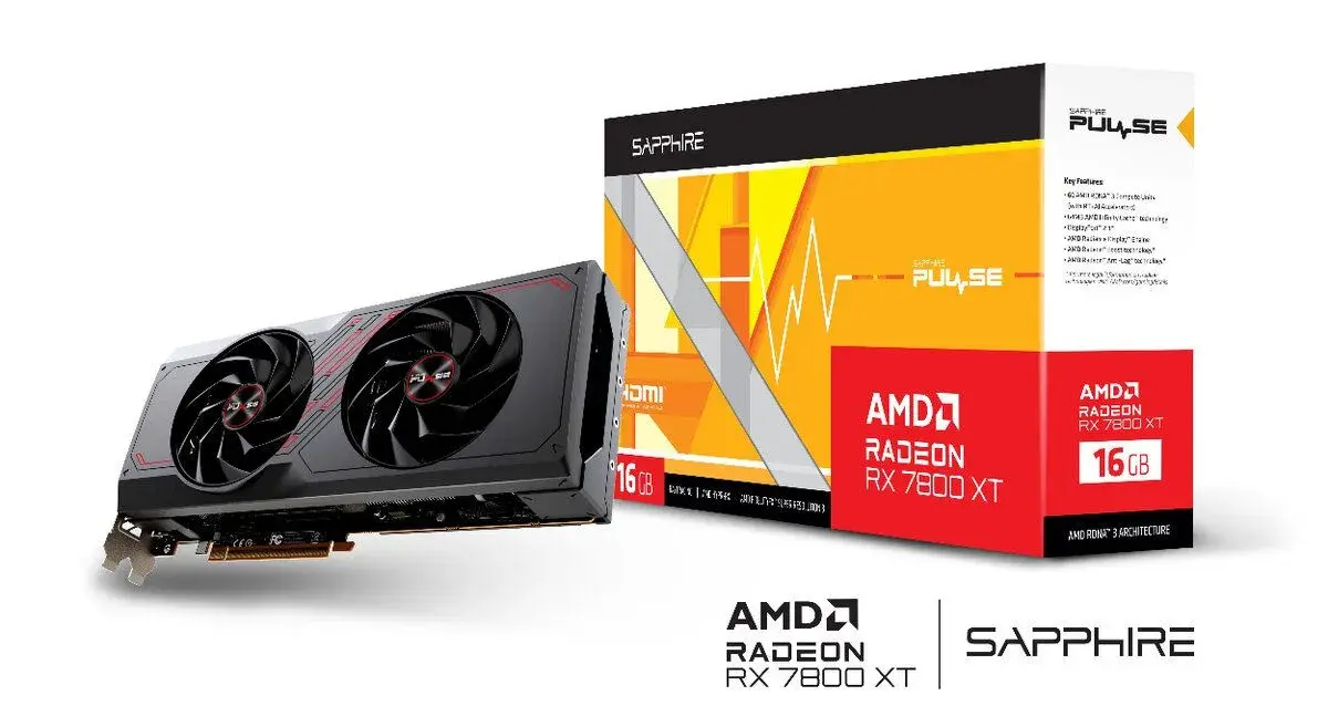 SAPPHIRE PULSE RX 7800 XT GAMING 16GB - Záruka 3 Roky Alza
