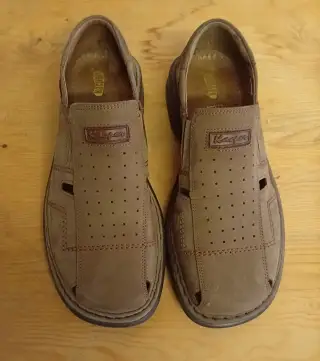 Pánské kožené polobotky