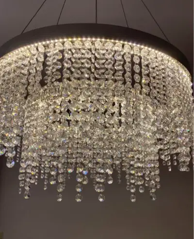 LED křišťálový lustr EGLO ANTELAO 39281