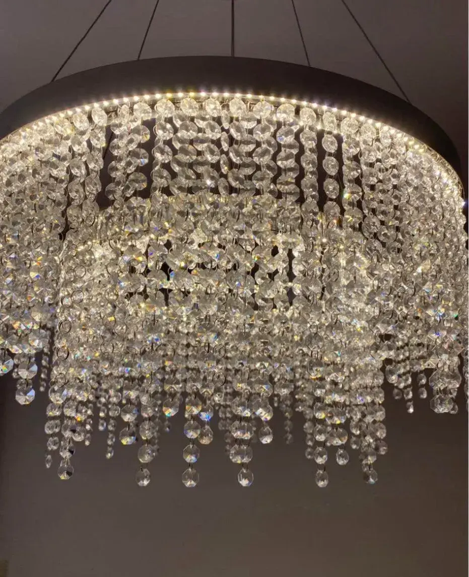 LED křišťálový lustr EGLO ANTELAO 39281