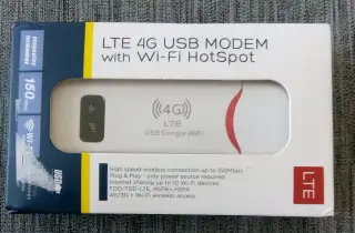 USB modem LTE, WiFi hotspot