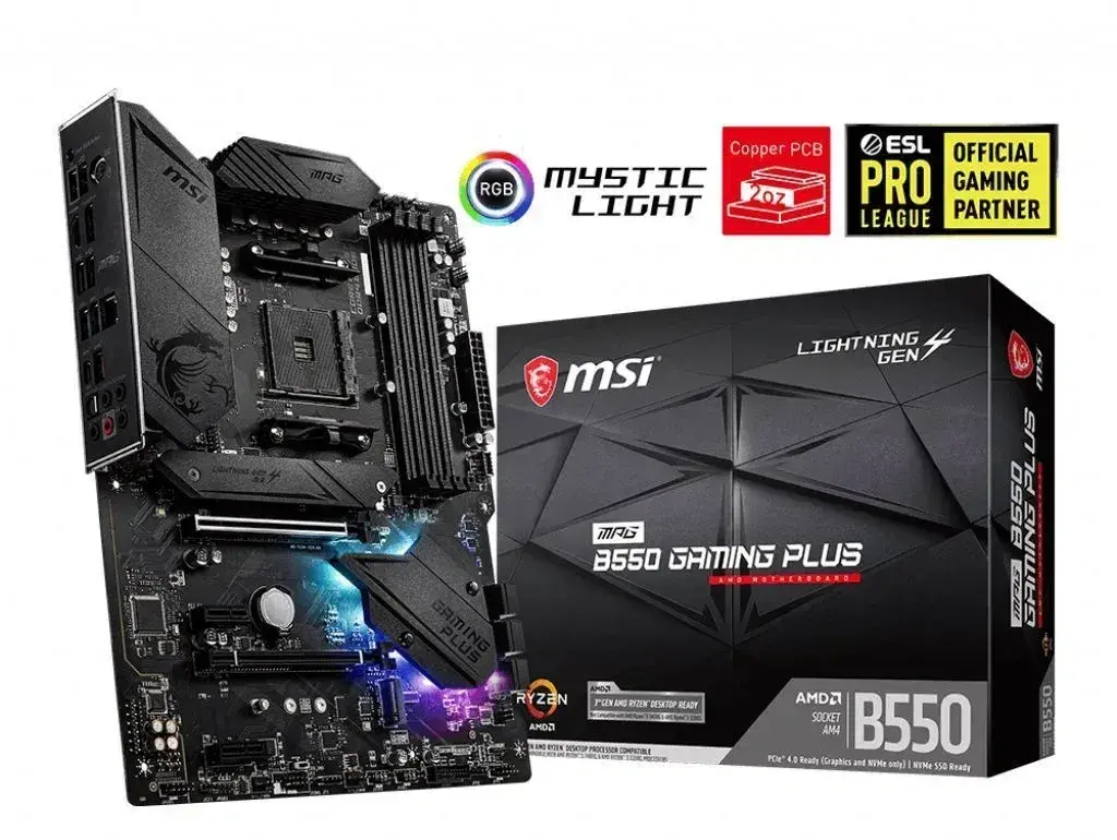 MSI MPG B550 GAMING PLUS AM4