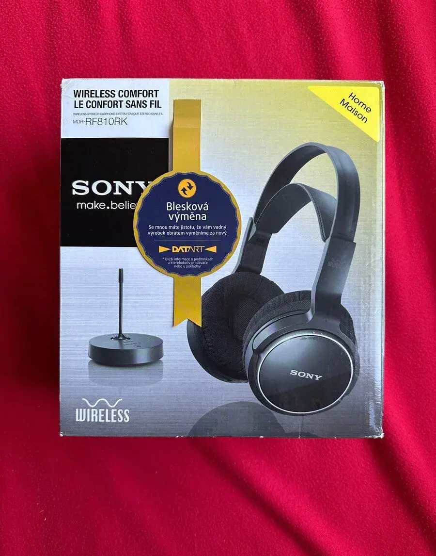 Bezdrátová sluchátka Sony