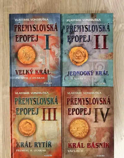 VONDRUŠKA Vlastimil - Přemyslovská epopej I. - IV. díl