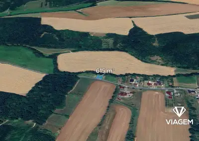 Zahrada 615 m², Podíl 67 % o výměře 410 m²
