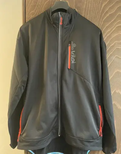 Pánská běžecká bunda Kilpi NORDIM-M černá 3XL