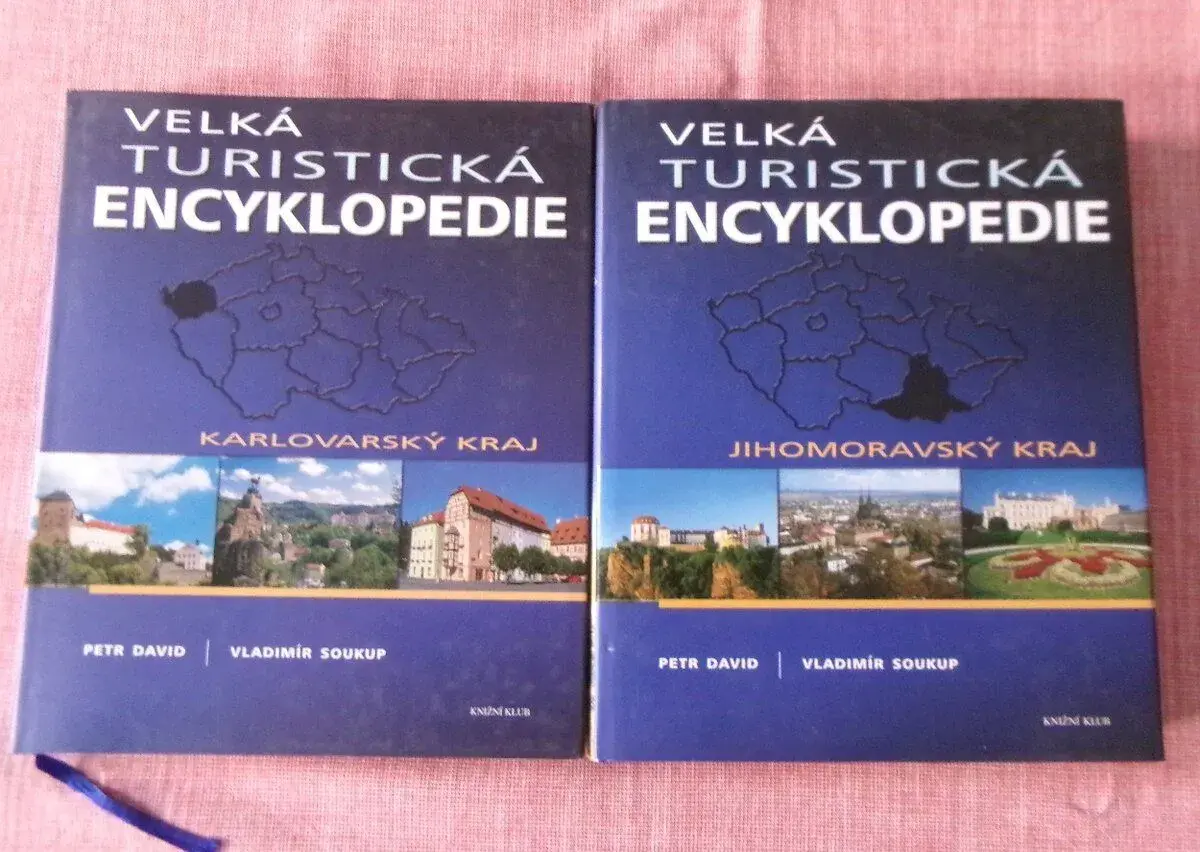Velká turistická encyklopedie knihy.