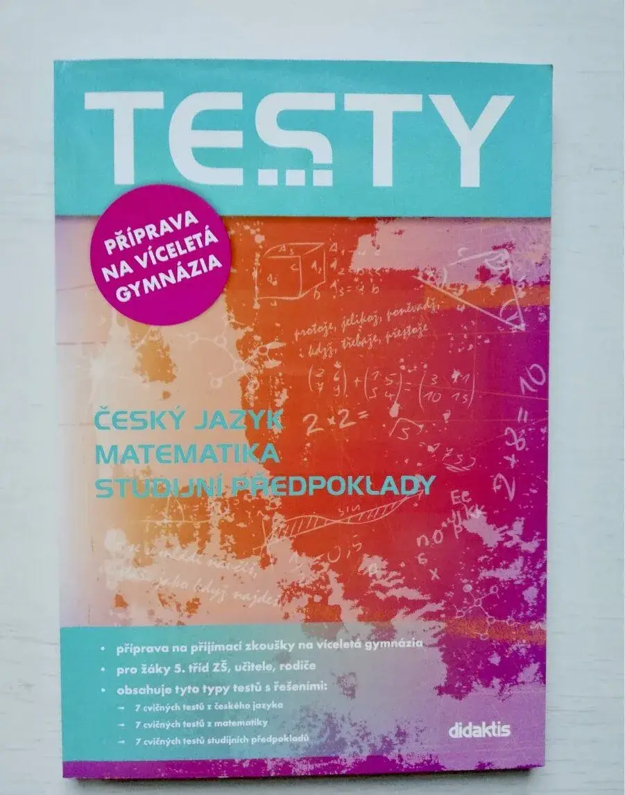 Testy - příprava na víceletá gymnázia