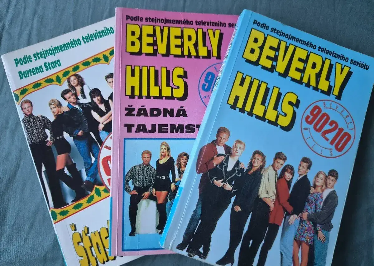 Knížky Beverly Hills 90210 - 60Kč /ks