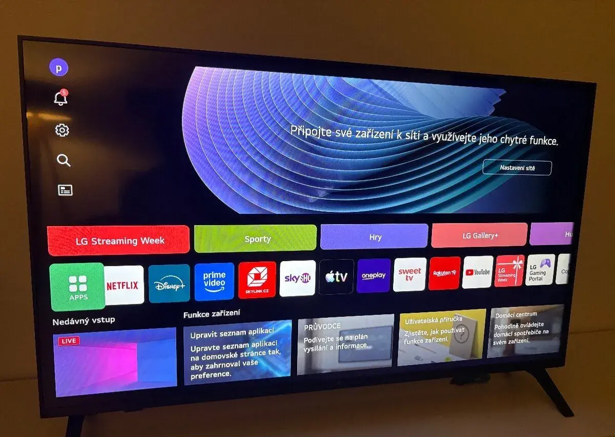 LG Smart TV 43″ 4K UHD – model 43UA75006LA