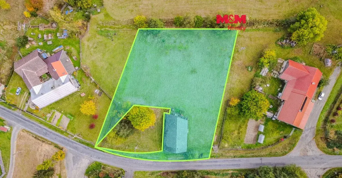 Prodej pozemku k bydlení, 3703 m², Potštát