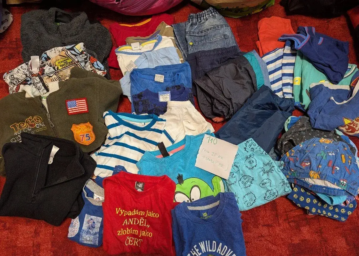 Set oblečení kluk vel. 110