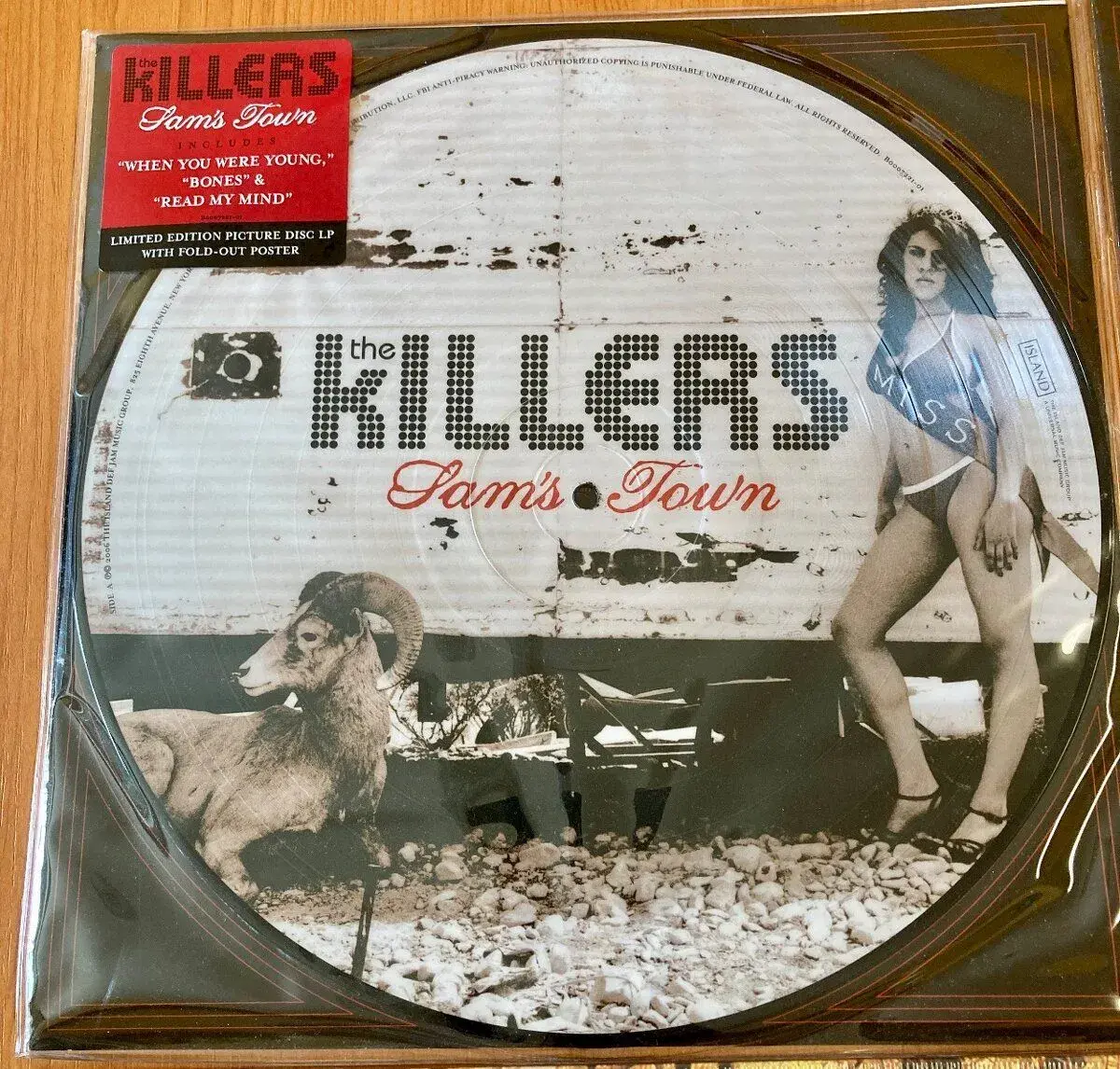 The KILLERS - LP - Nové - Limitované Edice - Picture Disc