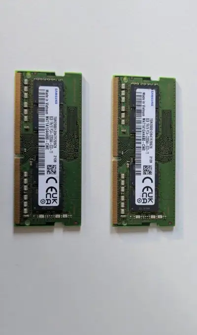 2xSamsung 8GB DDR4 3200MHz SO-DIMM pro notebook