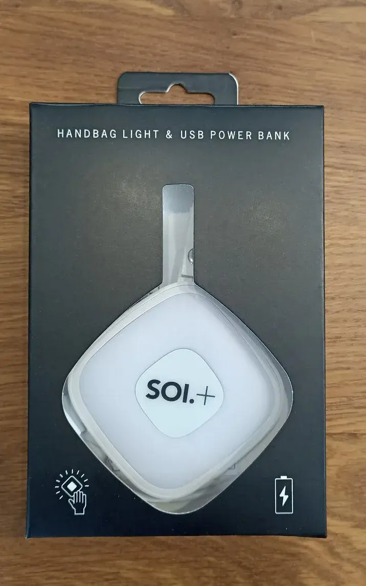 Powerbanka s dotekovým LED světlem zn. SOI.+