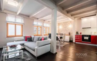 Pronájem mezonetového bytu 3+kk, 95 m² na Karlo