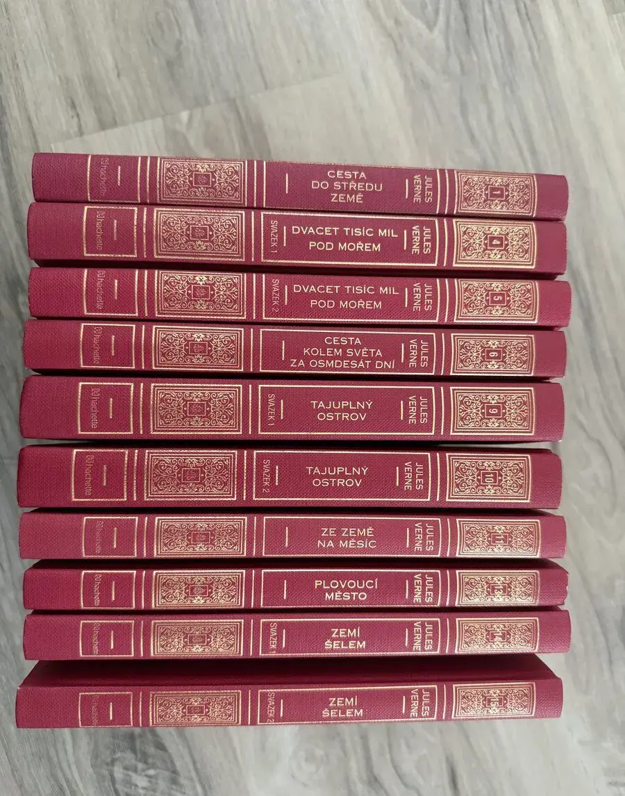 Jules Verne - Hachette - 64 knih