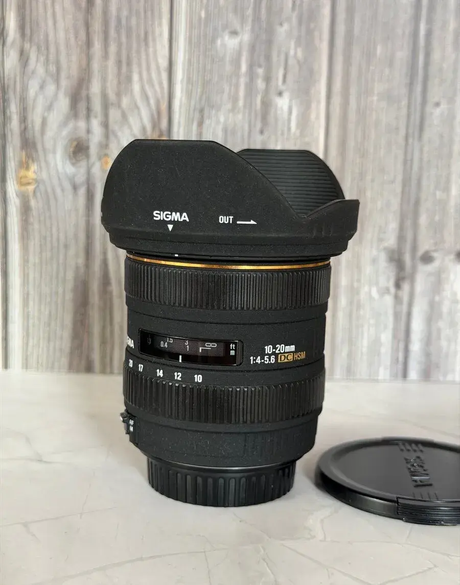 Sigma canon 10-20 mm f/4,0-5,6 EX DC HSM