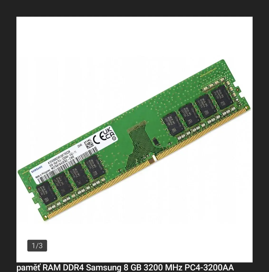 pc ddr4 samsung 8gb 3200mhz