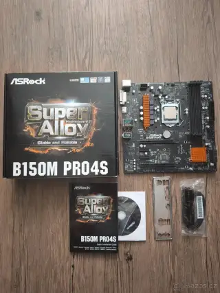 ASRock B150M Pro4S + I3-7100